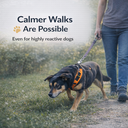 9 Proven Strategies to Calm a Reactive Dog (Force-Free Training Guide)