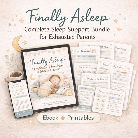 Finally Asleep: Complete Sleep Support Bundle for Exhausted Parents