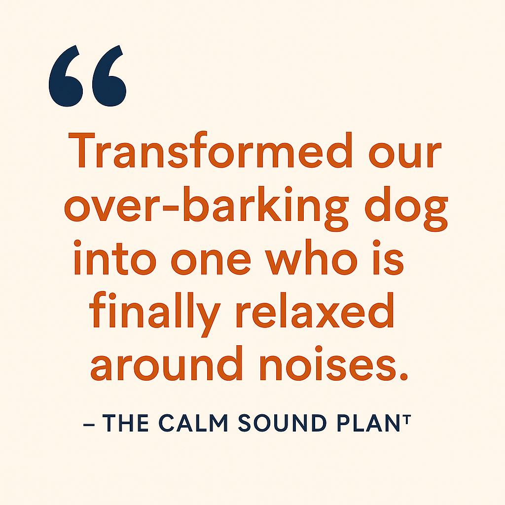 The Calm Sound Plan — A 7-Day Reset for Over-Barking Dogs