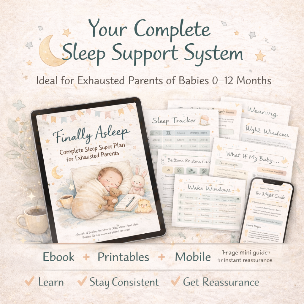 Finally Asleep: Complete Sleep Support Bundle for Exhausted Parents