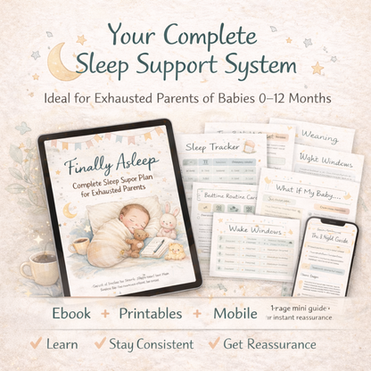 Finally Asleep: Complete Sleep Support Bundle for Exhausted Parents