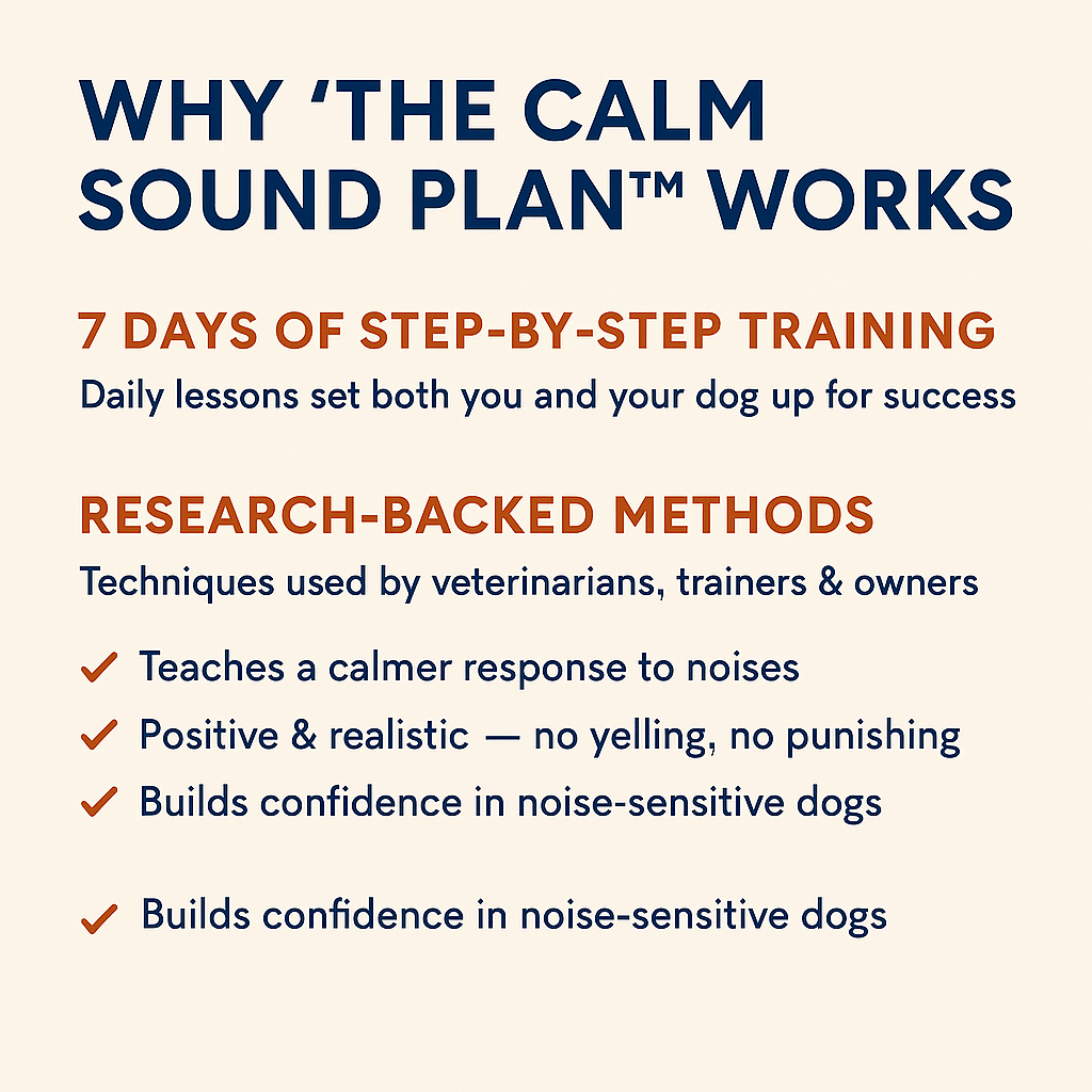 The Calm Sound Plan — A 7-Day Reset for Over-Barking Dogs